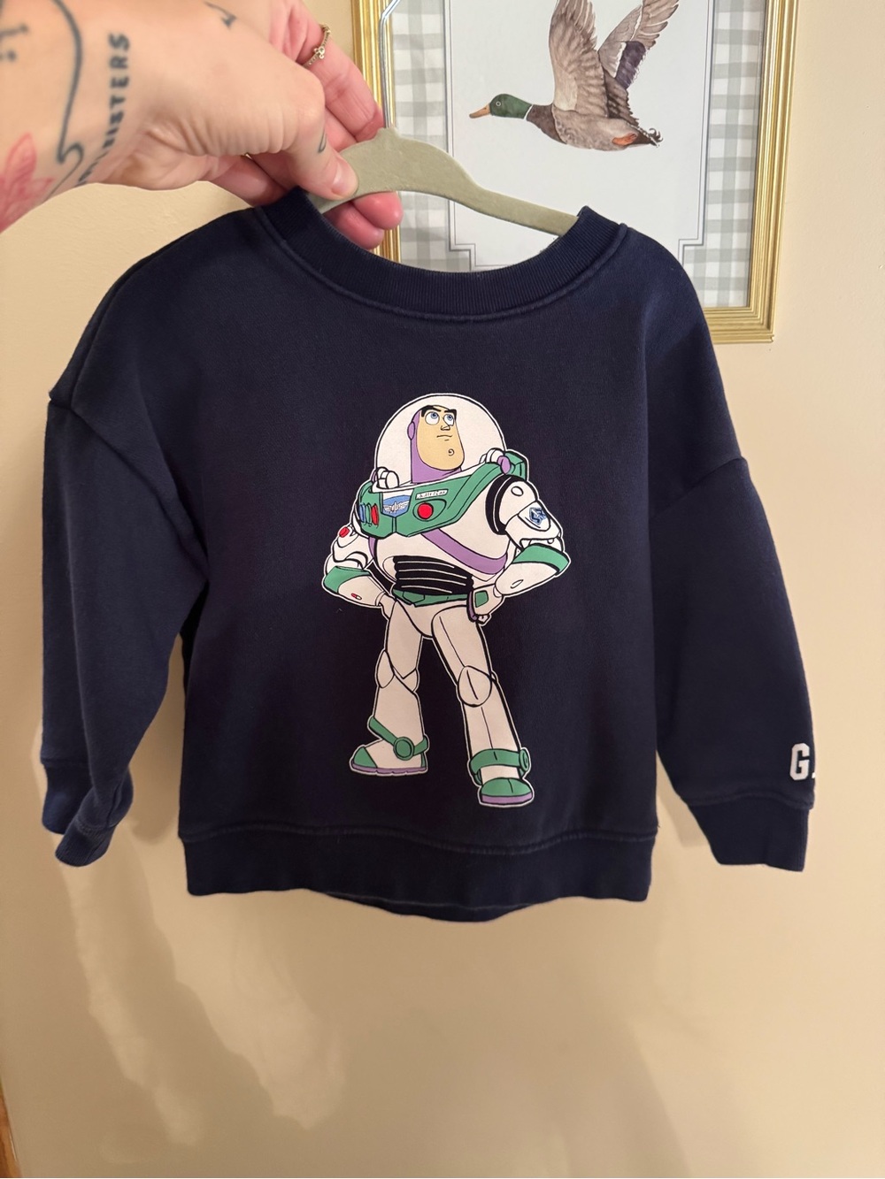 Kids Navy Buzz Lightyear Sweatshirt - GAP
